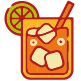 coctel-icono logo de cóctel